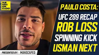 Paulo Costa to Kamaru Usman: "Fight Somebody Like Me"; Reflects on "Crazy" UFC 298 Head Kick