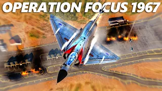 Operation Focus in the Six Day war Israeli Mirage 2000 | DCS | Digital Combat Simulator | 4K