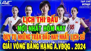 🛑Lịch thi đấu vòng bảng bóng chuyền hạng A quốc gia 2024.quy tụ những đội bóng hay nhất lịch sử