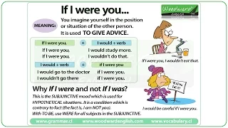 If I were you... - English Grammar Lesson