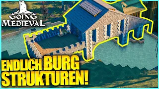 ENDLICH mit Steinstrukturen bauen | GOING MEDIEVAL (2024)