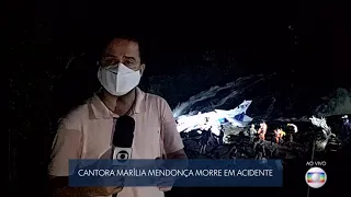 [HD] Boletim na Globo sobre a morte da cantora Marília Mendonça - 05/11/2021 | TV Globo