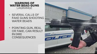 Water Bead Guns | Police issue warning