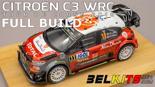 1/24 Belkits Citroen C3 WRC full build