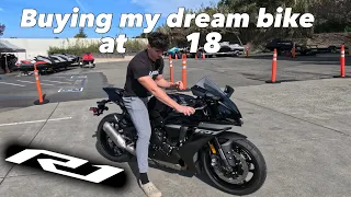 Buying my dream bike at 18 in cash!