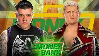 Dominik Mysterio vs Cody Rhodes Full Match WWE Money In The Bank 2023
