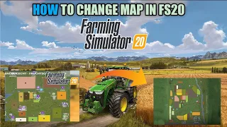 II HOW TO CHANGE/ REPLACE MAP IN FARMING SIMULATOR 20 IN JUST 2 MINUTES II HINDI II #FS20 II