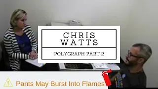 Chris Watts Polygraph Lie Detector Test Part 2 - Christopher Watts Case - Taking The Polygraph