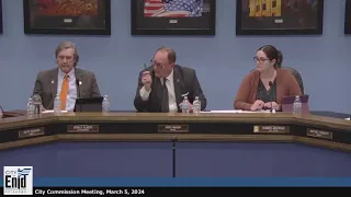 Mayor and Board of Commissioners Regular Meeting - March 5, 2024