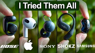 Best OPEN Earbuds 2024 [Tested & Compared!] - Bose vs Sony vs AirPods vs Shokz..