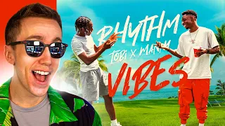 MINIMINTER REACTS TO Tobi & Manny - Rhythm & Vibes