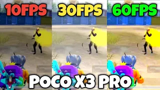 FPS Test Poco x3 Pro | Poco x3 Pro Pubg Test | Pubg Mobile