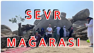 Sevr Dağı-Peygamberimizin (sav) Gizlendiği Mağaraya 1 Saat 15 dakikada Çıktık(Kesintisiz yol video)