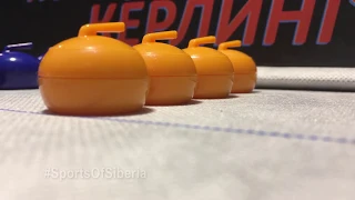 Кёрлинг в домашних условиях. Curling at home.