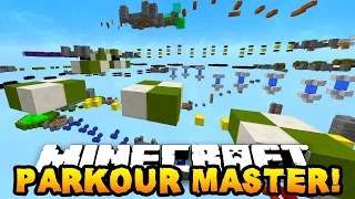 Minecraft PARKOUR MASTERS! - w/PrestonPlayz & MrWoofless!