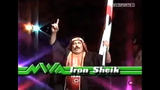 Iron Sheik in action   Worldwide Nov 10th, 1990