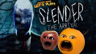 Annoying Orange and Midget Apple Play - SLENDER: THE ARRIVAL