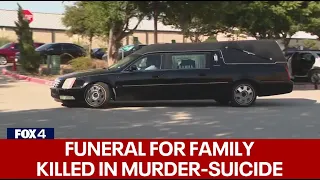 Funeral held for family of 4 killed in murder-suicide