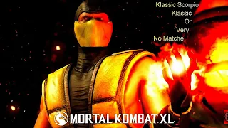 Mortal Kombat XL - Klassic Scorpion (Inferno) Klassic Tower On Very Hard No Matches/Rounds Lost