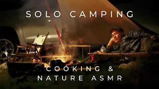 Solo Camping, Feast of Sound - Virtual Camping Trip (ASMR No Talking)