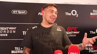 Jack Marshman appreciates words from Darren Till & retiring from the Army  at UFC London