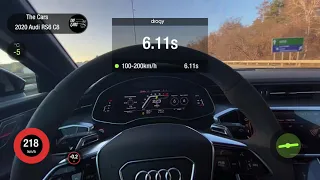 audi rs6 c8 - stage 2 | 770 лс | 1195 нм | 100-200 km/h 6.1s