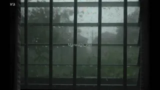 Coraline by Måneskin with rain sound
