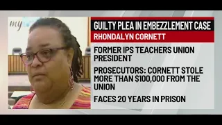 Former president of teachers union for IPS pleads guilty to embezzlement