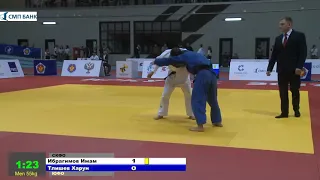 55 kg Ибрагимов И Тлишев Х 26 11 2017 Т2 Первенство России до 21 года, ИРКУТСК