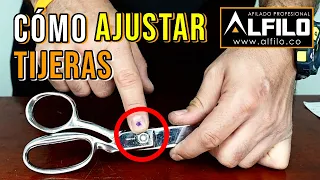 🔧✂️ CÓMO AJUSTAR TIJERAS PARA TELA Parte_5: Nunca Antes Visto en YouTube! 🫢