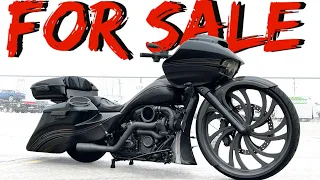 Custom Bagger For Sale 17 Harley 30” Turbo Road Glide $59,900.00