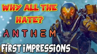 WHY DOES EVERYONE HATE ANTHEM? | First Impression of Anthem VIP DEMO