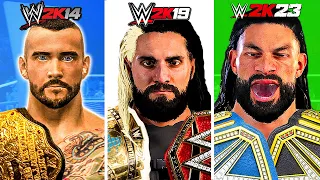 Winning a Title in Every WWE 2K Game!