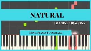 Natural - Imagine Dragons (MIDI Sheets) Piano Cover Tutorial (Ming Piano Tutorials) Synthesia