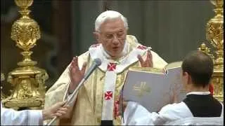 Pope Benedict XVI Christmas mass 24 12 2011
