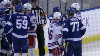 Kevin Hayes being a clown for 3 minutes straight