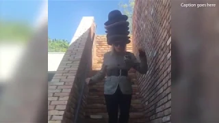 Diane Keaton shows off her hats while goofing around on Instagram
