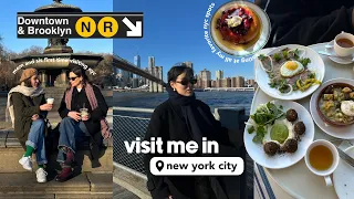 Family Visits Me in NYC | exploring the city & my favorite food spots