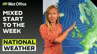 03/07/23 – Low pressure across the UK – Afternoon Weather Forecast UK – Met Office Weather