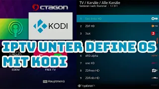 [Tutorial] IPTV on KODI with Define OS | Octagon SF8008