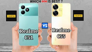 Realme C51 vs Realme C55 – Full Phone Comparison