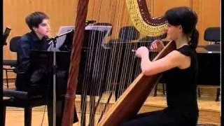 Ravel - Introduction and Allegro (Harp and piano)