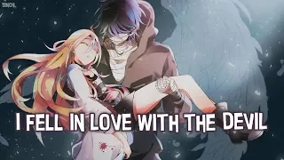 Nightcore - I Fell In Love With The Devil - (Lyrics)