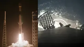 SpaceX Starlink 126 launch and Falcon 9 first stage landing, 7 December 2023