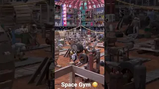 Gym in space #shorts #short #space #isro