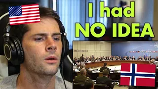 American Reacts to How Powerful is Norway?