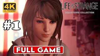 LIFE IS STRANGE Remastered (Ep 1) Full Game Walkthrough (No Commentary) 4K 60 FPS