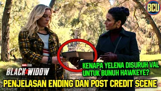 KENAPA YELENA DISURUH BUNUH HAWKEYE ? | ENDING & POST CREDIT BLACK WIDOW | Secretlab TITAN Evo 2022