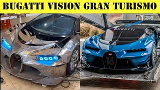 Bugatti Vision Gran Turismo Replica Full || Old Audi to Bugatti Vision Full restoration