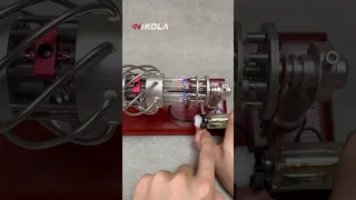 16 cylinder aircraft Stirling engine